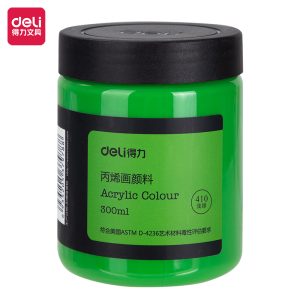აკრილის საღებავი, 300მლ , 73875-LIGHT GREEN , DELI