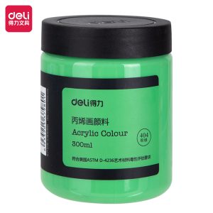 აკრილის საღებავი, 300მლ , 73875-PASTEL GREEN , DELI