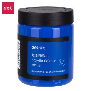 აკრილის საღებავი, 300მლ , 73875-ULTRAMARINE BLUE , DELI