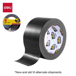 სკოჩი ტექსტილის 60mm*20m BLACK A615 DELI
