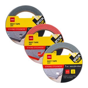 სკოჩი ტექსტილის 48mm*20m RED A618 DELI