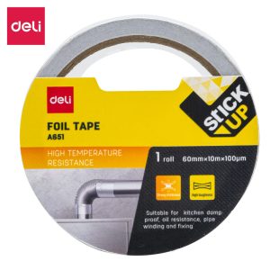 ალუმინის კილიტას ფირი 60mm*10m A651 ,DELI