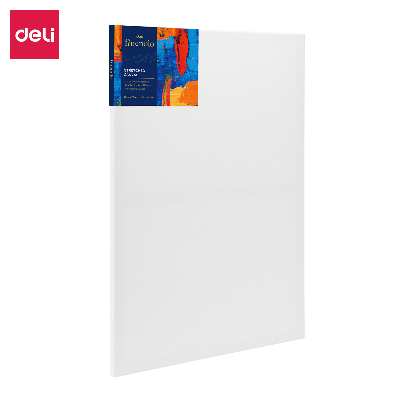 სამხატვრო ტილო 280g/m2，50cm*70cm C279-10 , DELI - Image 1