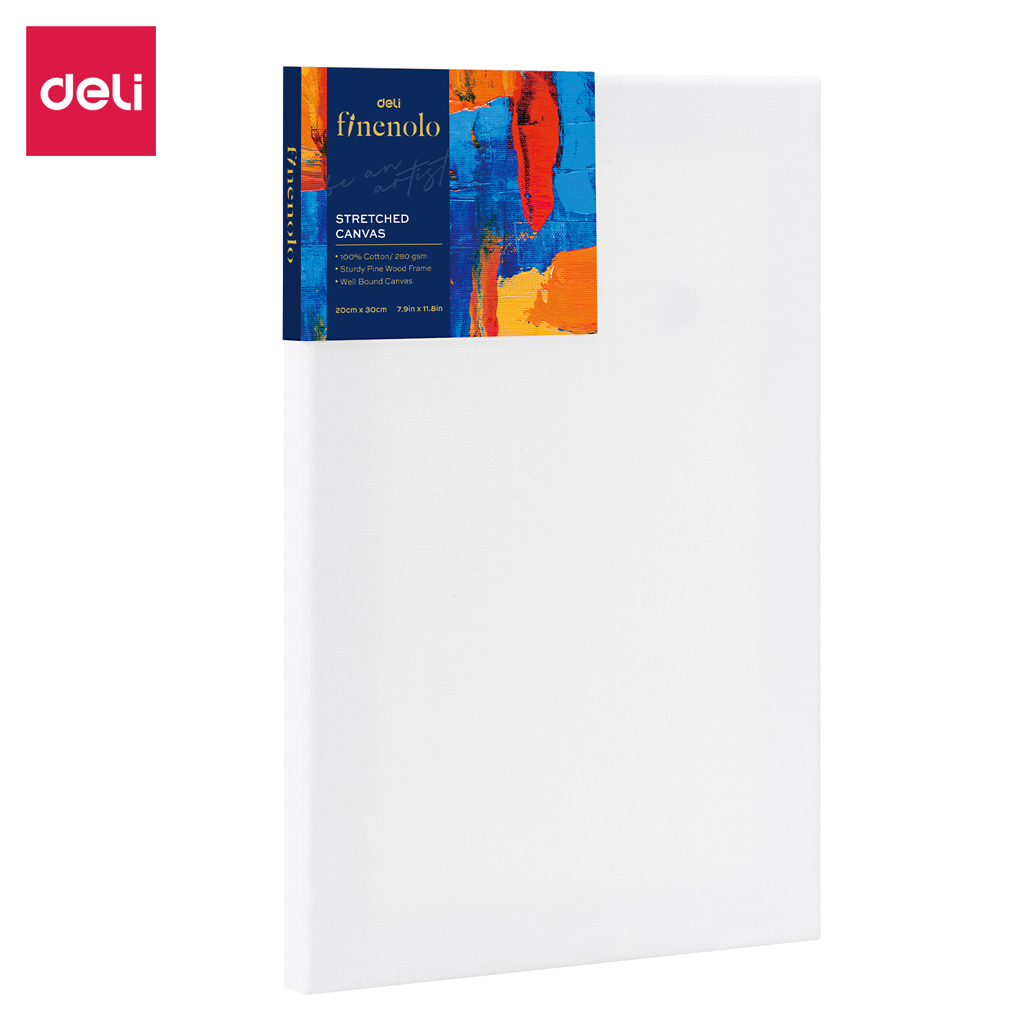 სამხატვრო ტილო 280g/m2，20cm*30cm C279-5 , DELI - Image 1