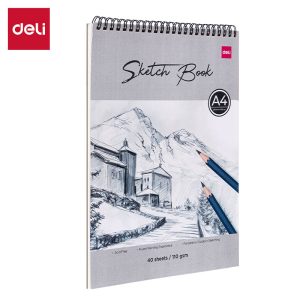 სკეჩბუქი 40ფ. А4 110g C401, DELI