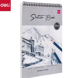 სკეჩბუქი 40ფ. А4 160g C402, DELI