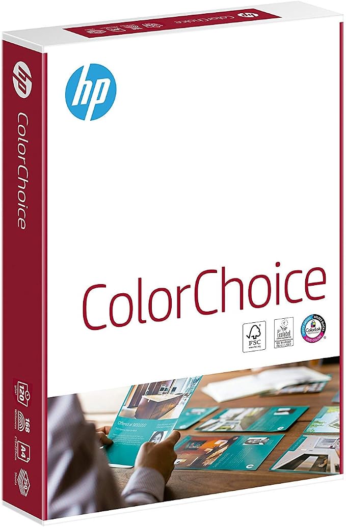 საბეჭდი ქაღალდი A4 120გრ 250(ფურც) HP ColorChoice - Image 1