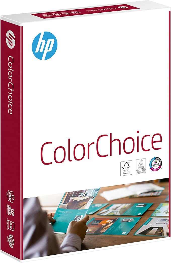 საბეჭდი ქაღალდი A4 250გრ 250(ფურც) HP ColorChoice - Image 1