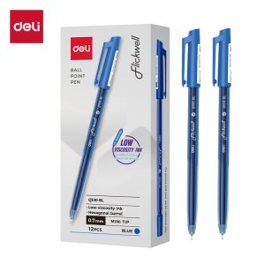 კალამი ბურთულიანი 0.7mm EQ100-BL Blue, DELI