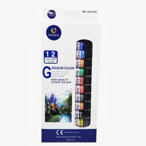 გუაშის საღებავი ნაკრებში G1212-8