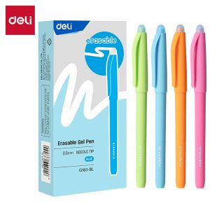 საშლელიანი კალამი გელით G163-BL BLUE , DELI