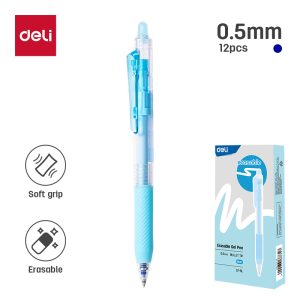 საშლელიანი კალამი გელით G7-BL BLUE , DELI