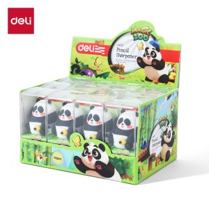 ფანქრის სათლელი კონტეინერით Panda H572 , DELI