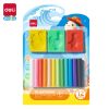 საძერწი მასალა Plasticine 12ფერი, H717, DELI - Thumbnail Image 1