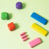 საძერწი მასალა Plasticine 6ფერი, H718-6, DELI - Thumbnail Image 2