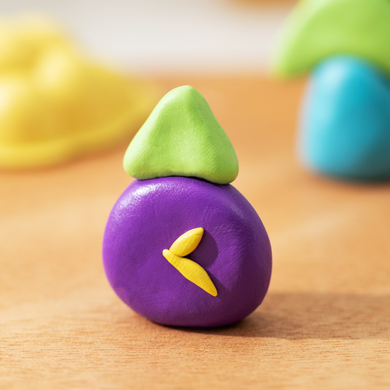 საძერწი მასალა Plasticine 12ფერი, H719-12, DELI - Image 2