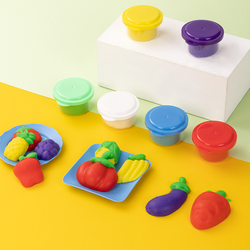 საძერწი მასალა Dough Set 6ფერი, H725, DELI - Image 2