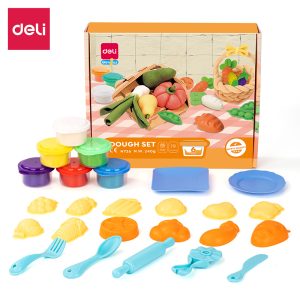საძერწი მასალა Dough Set 6ფერი, H726, DELI