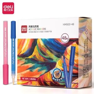 მარკერი Acrylic Marker HM920-48, DELI