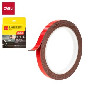 სკოჩი ორმაგი 10mm*3m*1mm JL620 , DELI