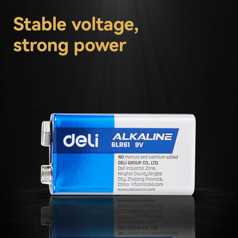 ელემენტი Alkaline Battery 6LR61 9V LH900 , DELI - Image 2