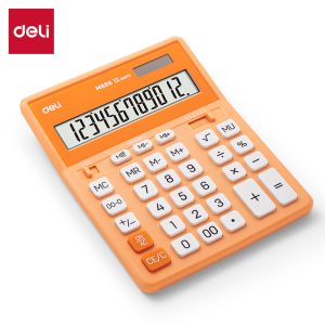 კალკულატორი 12 თანრიგიანი M888A ORANGE , Deli