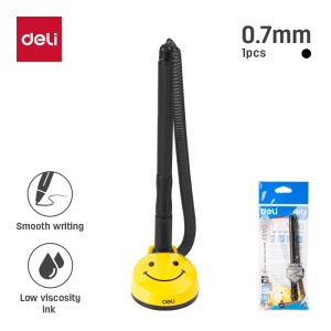კალამი ბურთულიანი Bullet tip 0.7mm BLACK Q50-BK , DELI