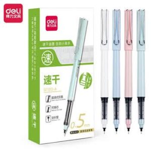 კალამი მელნიანი Roller Pen 0.5mm BLACK SF100-A ,DELI