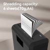 ქაღალდის გამანადგურებელი 6P/10L/6mm/3min T103SC , DELI - Thumbnail Image 2