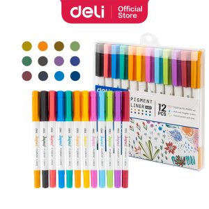 ფლომასტერი ლაინერი U302 , DELI