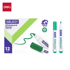 დაფის მარკერი მწვანე UU001-GN Green, DELI