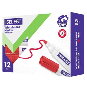 დაფის მარკერი წითელი UU001-RD Red, DELI