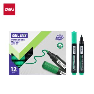 მარკერი პერმანენტული UU101-GN Green DELI