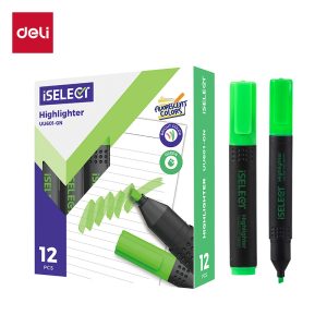ტექსტ მარკერი UU601-GN GREEN,DELI