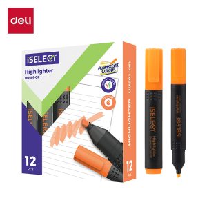 ტექსტ მარკერი UU601-OR ORANGE, DELI