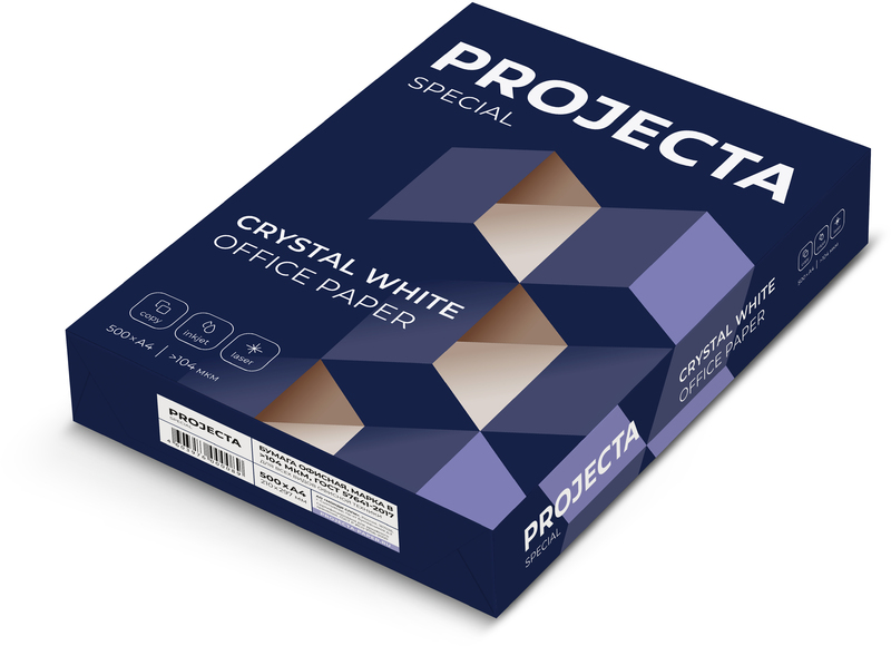ქსეროქსის ქაღალდი A4 80გრ PROJECTA Special (500ფ) - Image 1